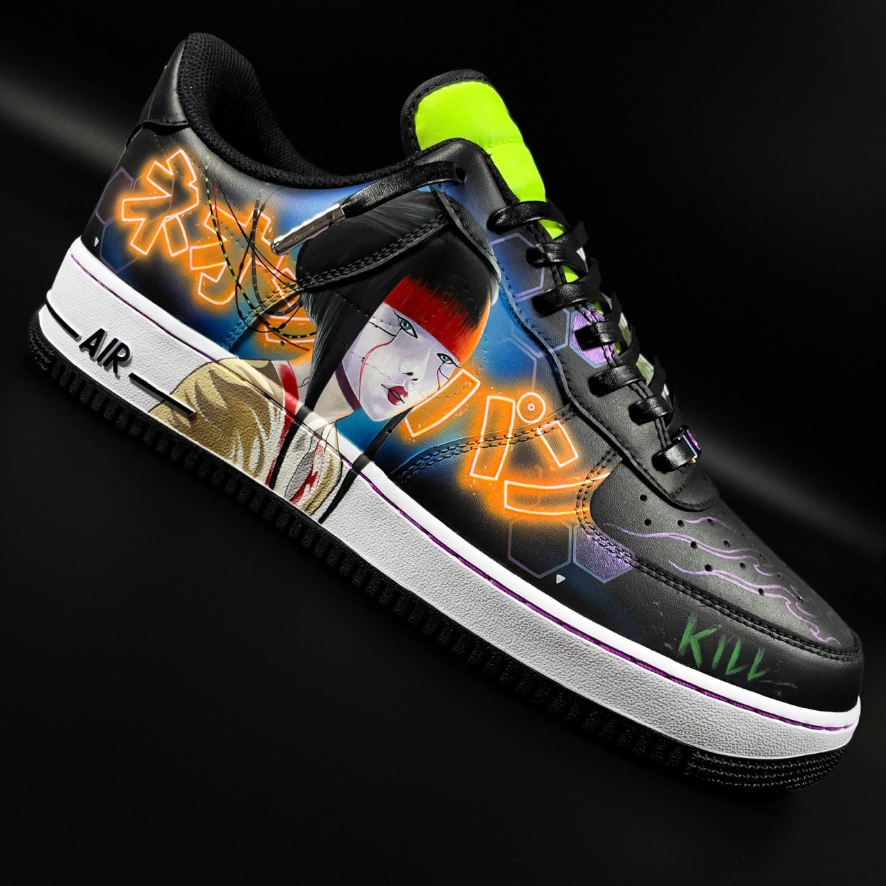 Tokyo Revengers Akkun Air Force Shoes Gift For Animes Fans