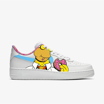 Homer Simpson AF1's - Ravo Customs