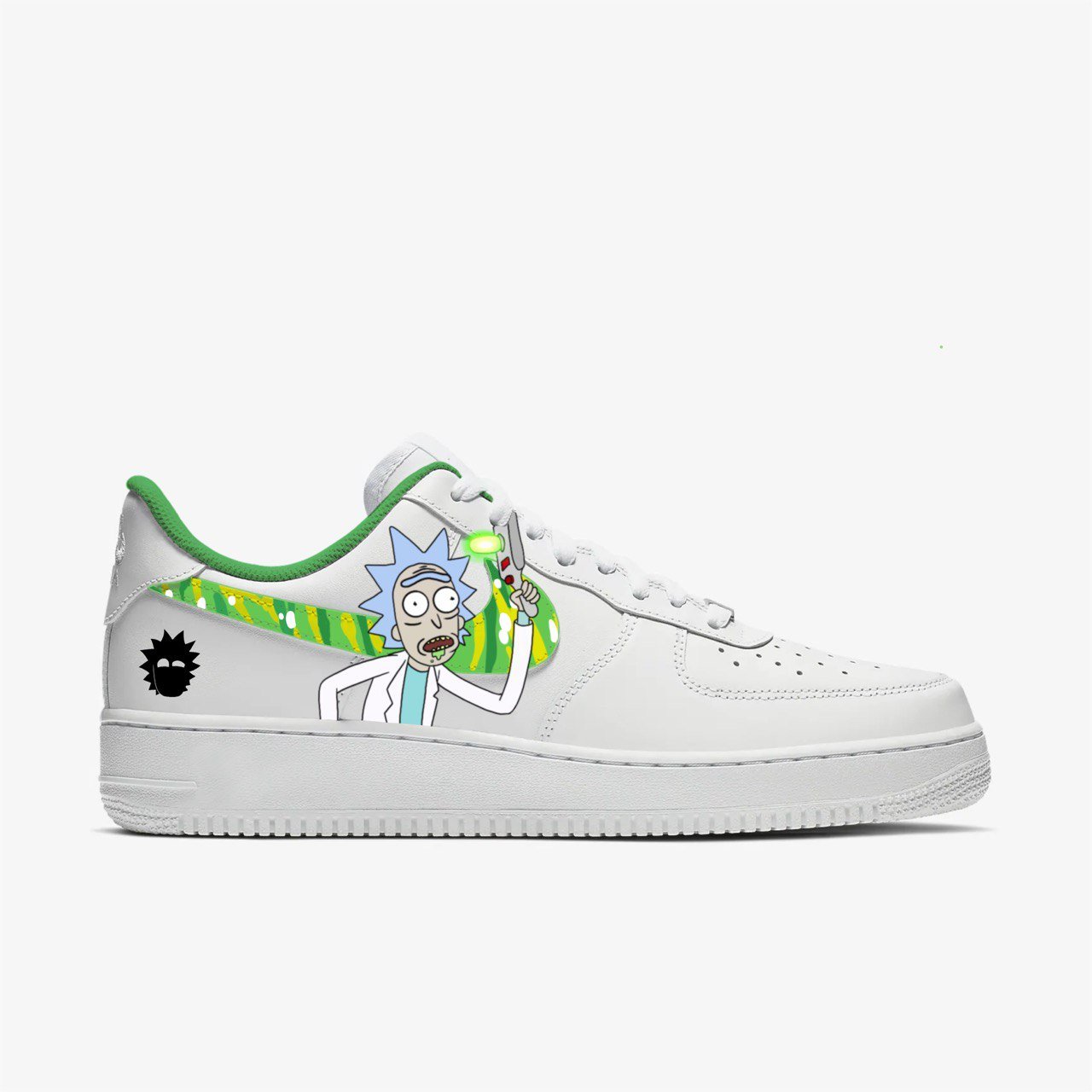 Rick & Morty AF1's - Ravo Customs